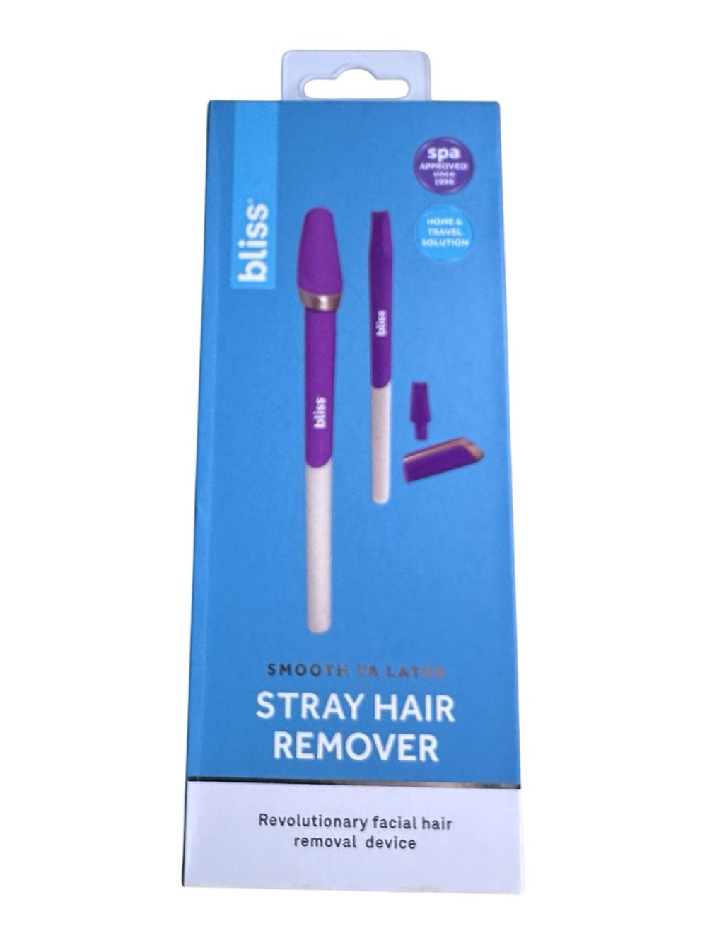 Bliss Stray Hair Remover in Purple and Silver